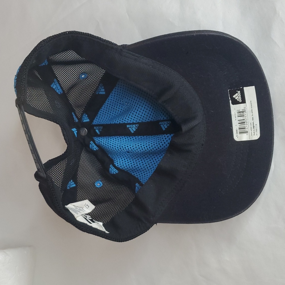 Adidas OS Black and Blue Cap With Adjustable Fit Strapback - Picture 7 of 7